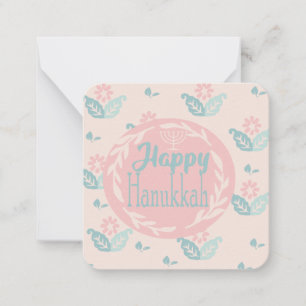 Happy Hanukkah Note Card Mitteilungskarte