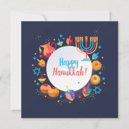 Happy Hanukkah Party Schöne Dekoration