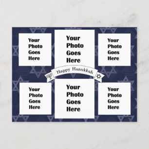 Happy Hanukkah Picture Postcard HAMbWG Postkarte