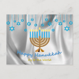 Happy Hanukkah Postkarte