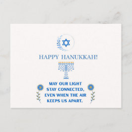 Happy Hanukkah! Postkarte