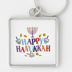 Happy Hanukkah Schlüsselanhänger