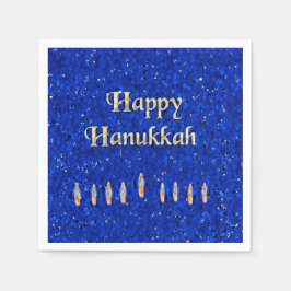 Happy Hanukkah Serviette