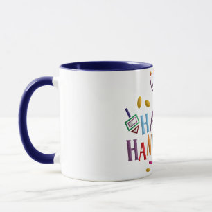 Happy Hanukkah Tasse