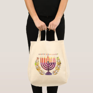 Happy Hanukkah Tote Bag Tragetasche