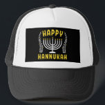 Happy Hanukkah Truckerkappe<br><div class="desc">Happy hanukkah</div>