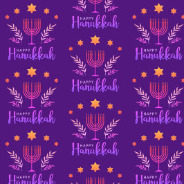Happy Hanukkah Wrapping Paper Geschenkpapier