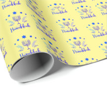 Happy Hanukkah Wrapping Paper
