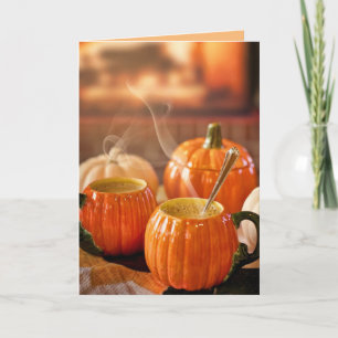 HAPPY HARVEST (ANTIHALLOWEEN) PUMPKIN-KARTEN KARTE