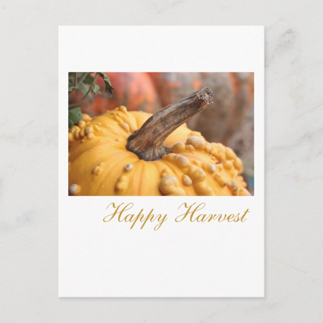 Happy Harvest! Postkarte (Vorderseite)