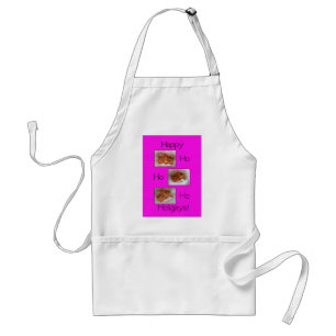 Happy Hasliays Homosexuelle Weihnachten Schürze
