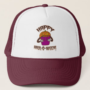 Happy Haul-o-ween Funny Halloween Shopping Toon Truckerkappe