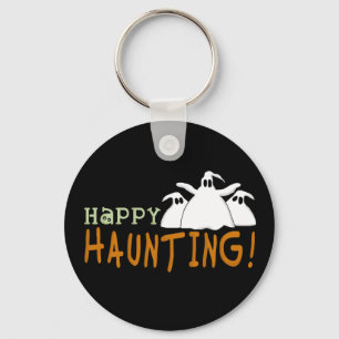 Happy Haunting Tshirts und Geschenke Schlüsselanhänger