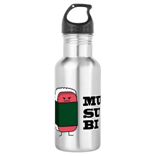Happy Hawaiian Musubi Sushi Nori Algen Edelstahlflasche