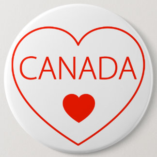 Happy Heart Canada Button