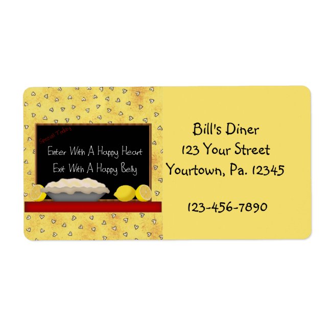 Happy Heart Happy Bly Label (Vorne)