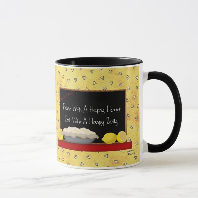 Happy Heart Happy Bly Tasse (Rechts)