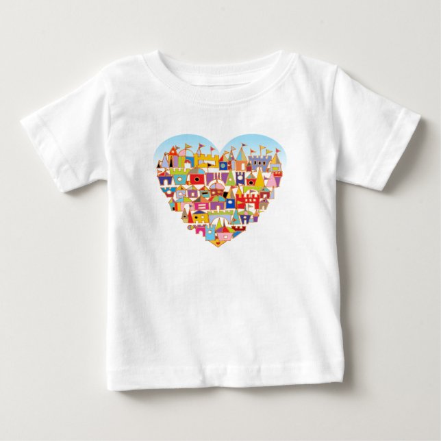 Happy Heart Village Baby T-shirt (Vorderseite)