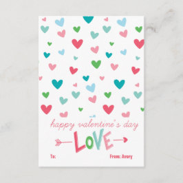 Happy Hearts Personalisiert Valentine