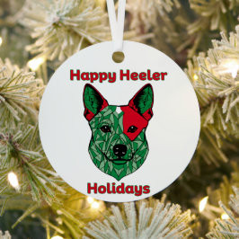 Happy Heeler Holidays Ornament Aus Metall