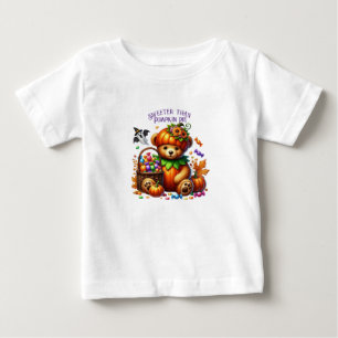 Happy Helloween Niedlich Wizard Bear Baby T-shirt