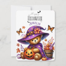Happy Helloween Niedlich Wizard Bear