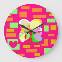 Happy Herz Design in Pastellfarben und Plätzen