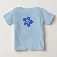 Happy Hibiskus Säugling T-Shirt