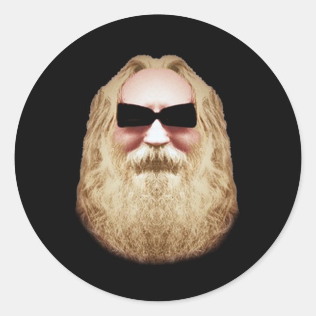 HAPPY HIPPIE STICKER (Vorderseite)