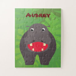 Happy Hippo Kleine Kinder Personalisiert