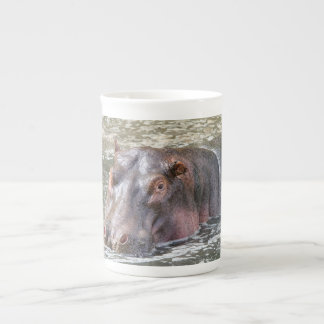Happy Hippo Prozellantasse