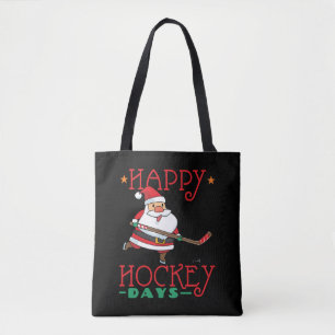 Happy Hockey Days - Hockey Weihnachten Tasche