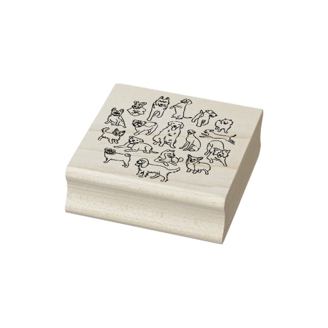 Happy Hogs Gummistempel (Stempel)