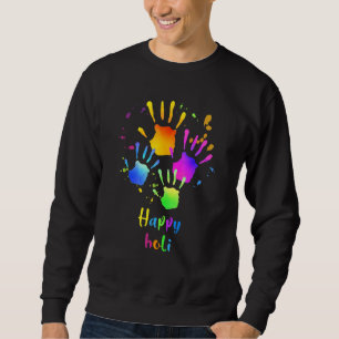 Happy Holi 2022 India Colors Spring Festival Hindu Sweatshirt