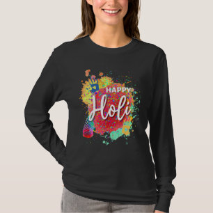 Happy Holi 2022 Indien Farben Frühlingsfest von Hi T-Shirt