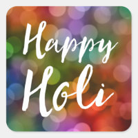 Happy Holi Bokeh