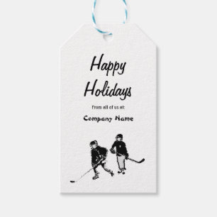 Happy Holiday Hocky Fans Geschenkanhänger