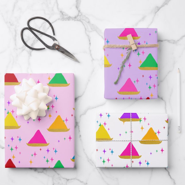 Happy Holiday Inn Colorado Geschenkpapier Set (Vorderseite)