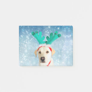 Happy Holiday Pet Hund Labrador Niedlich Adorable Post-it Klebezettel