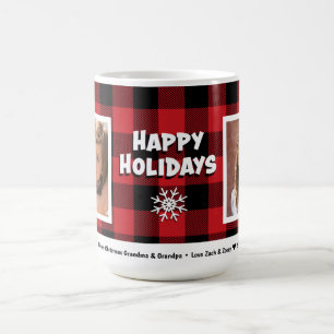 Happy Holidays 2 Foto Kaffee Tasse