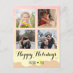 Happy Holidays Arizona Grand Canyon Fotomodell Postkarte