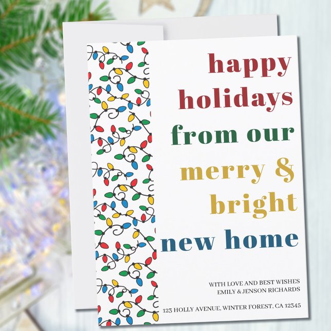 Happy Holidays aus New Zuhause String Lights Ankündigung (Von Creator hochgeladen)