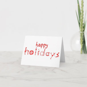 happy holidays card feiertagskarte