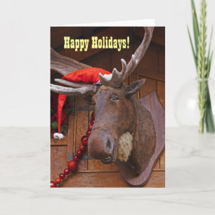 Happy Holidays Card Feiertagskarte