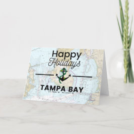 Happy Holidays Chart - Tampa Bay Feiertagskarte