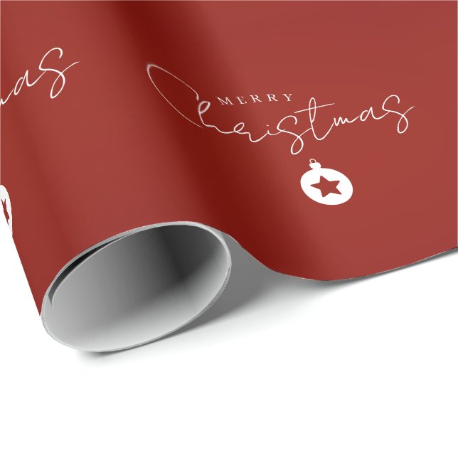 Happy Holidays Christmas New Year Season Geschenkpapier (Rolleneckpunkt)