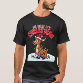 Happy Holidays Christmas - Oh Deer It's Weihnachte T-Shirt