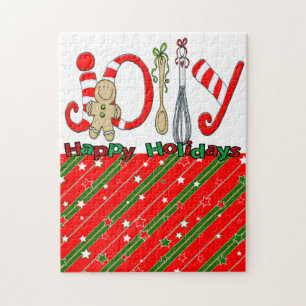Happy Holidays Christmas Puzzle