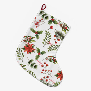 Happy Holidays Company Mitarbeiter botanisch Großer Weihnachtsstrumpf
