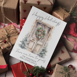 Happy Holidays Company Von unserer Zuhause zu Ihre Feiertagskarte